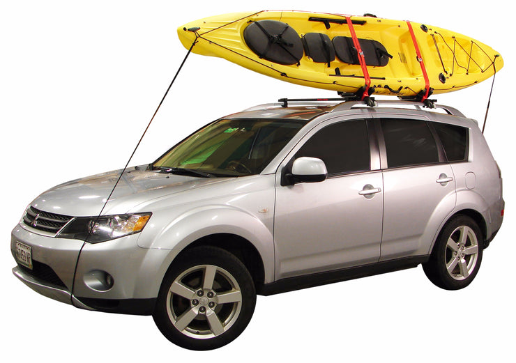 J-Pro 2™ Kayak Carrier with Tie-Downs - J-Style - Fixed Arms - Side Loading