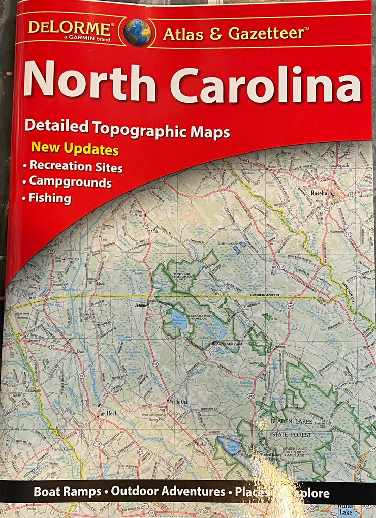 DeLorme Atlas and Gazetteer North Carolina