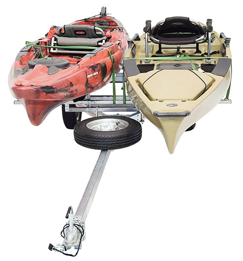 MicroSport™ LowBed™ 2 Kayak Trailer Package (2 Sets Bunks & Spare Tire)