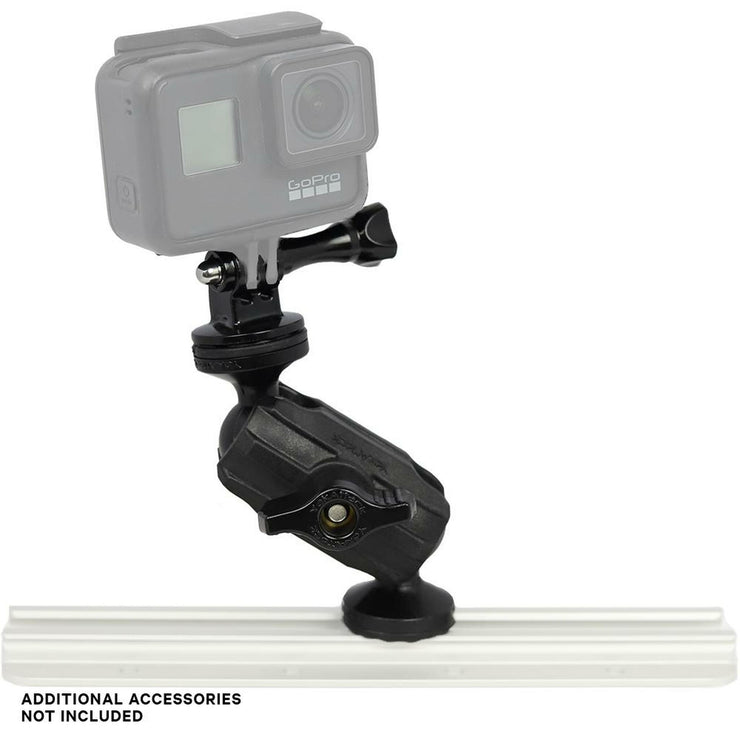 Articulating Pro Camera Mount, Includes 1/4"-20 mount and GoPro