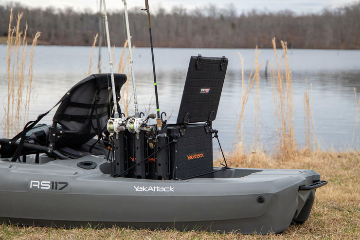 YakAttack BlackPak Pro Kayak Fishing Crate - 13 x 13 (BLP-PRO
