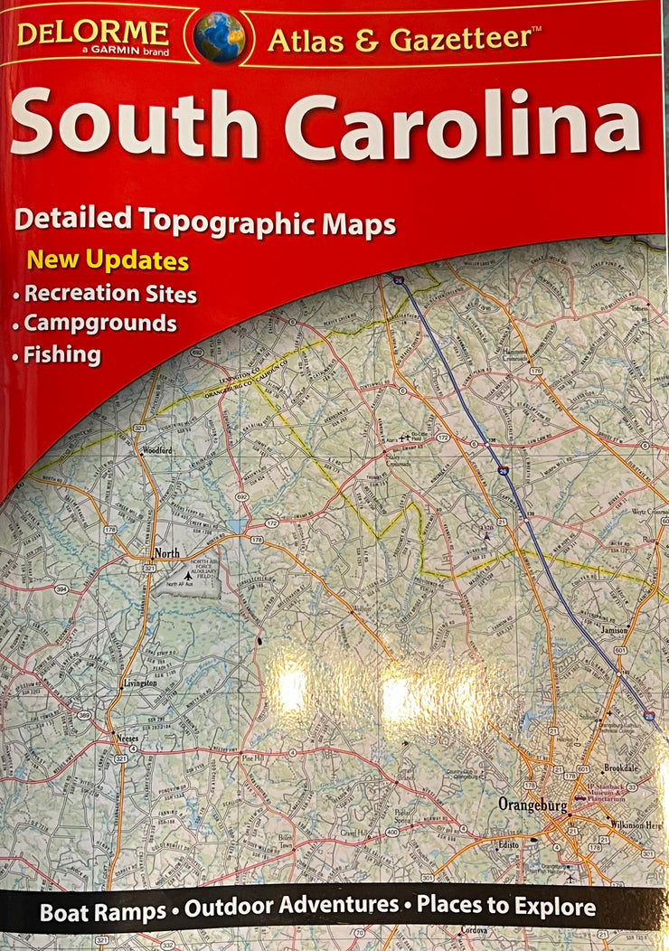 DeLorme Atlas and Gazetteer South Carolina