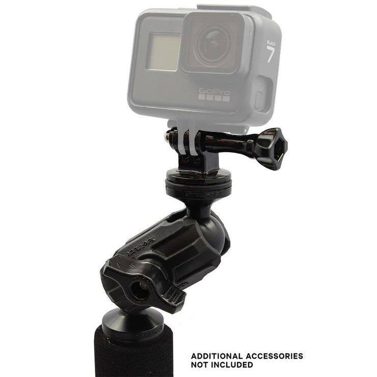 PanFish Portrait Pro Camera Mount, Includes 1/4"-20 mount and GoPro
