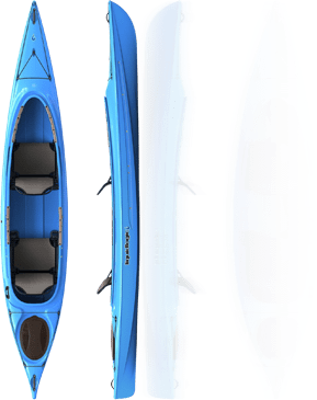 Liquid Logic Saluda 14.5 Tandem (We do not ship kayaks, online purchase store pick up only)